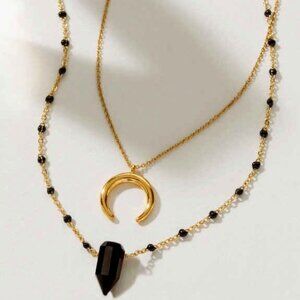 Dark Moon Onyx Necklace